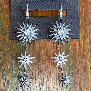 Nadri Stunning “Black Tie Event” Earrings